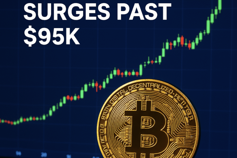 Bitcoin Price Surges Past $95K, Is A New ATH Coming Soon?